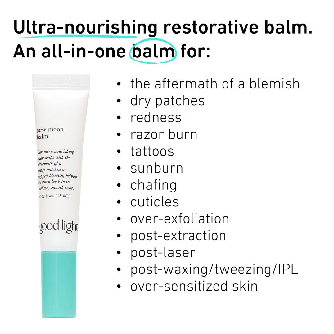 good light New Moon Repairing Moisturizing Balm