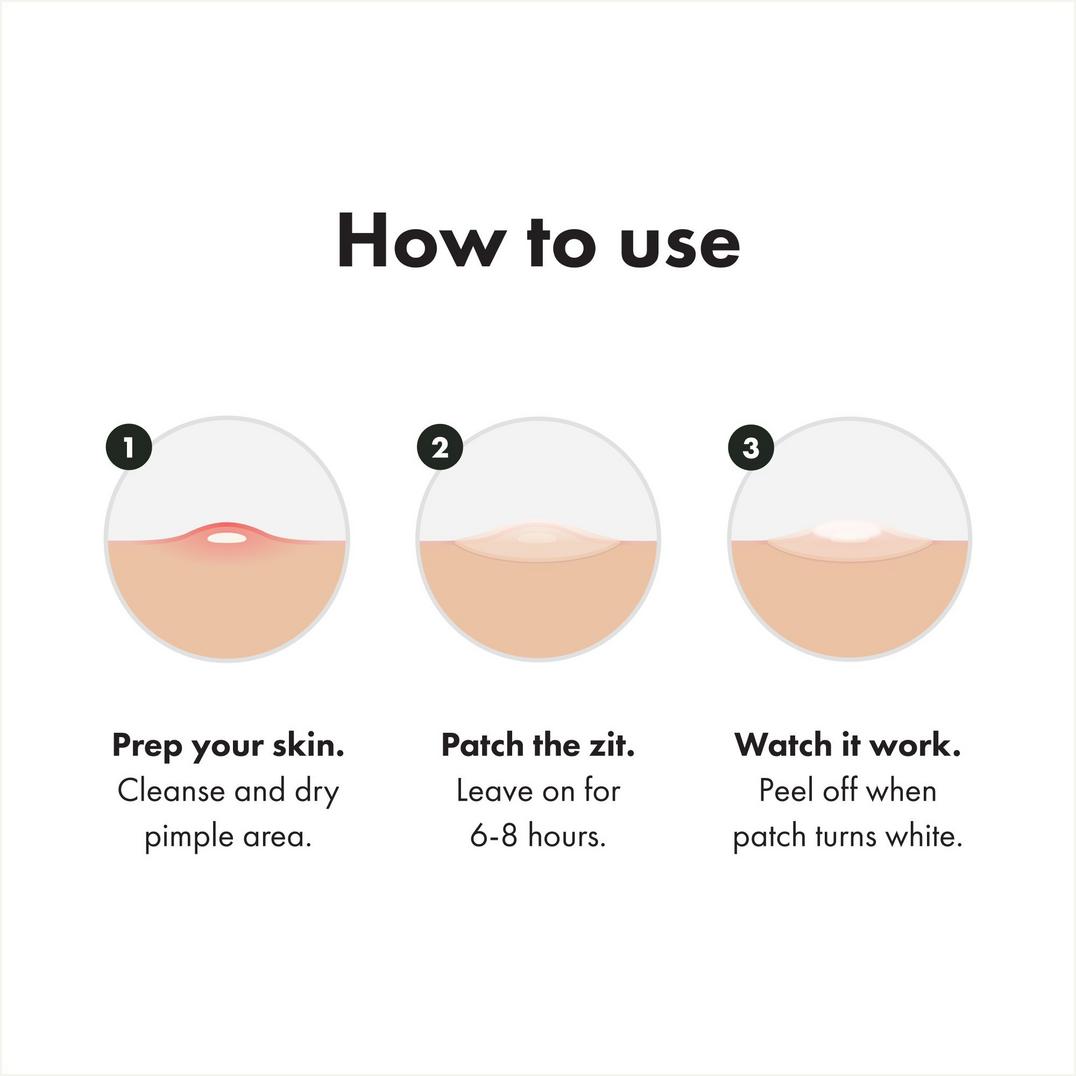 Hero Cosmetics Mighty Patch Invisible+ Daytime Hydrocolloid Acne Pimple Patches
