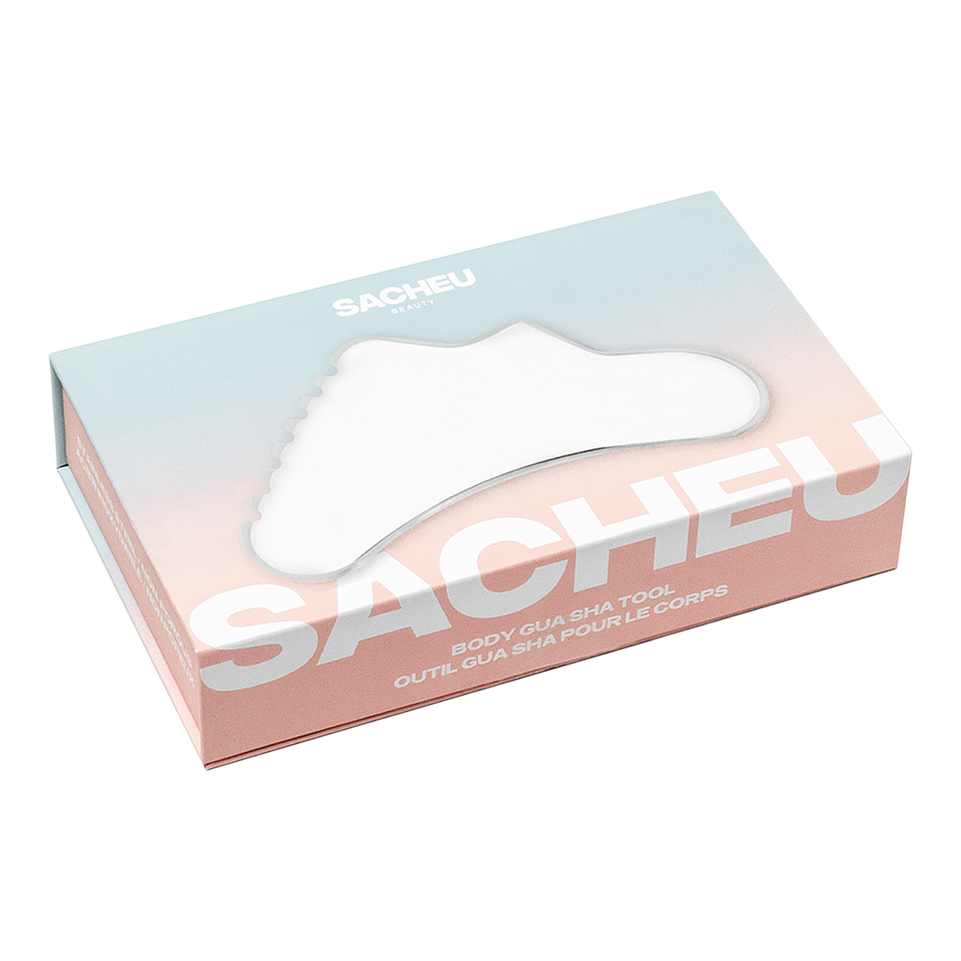 SACHEU Stainless Steel Non-Porous Body Gua Sha