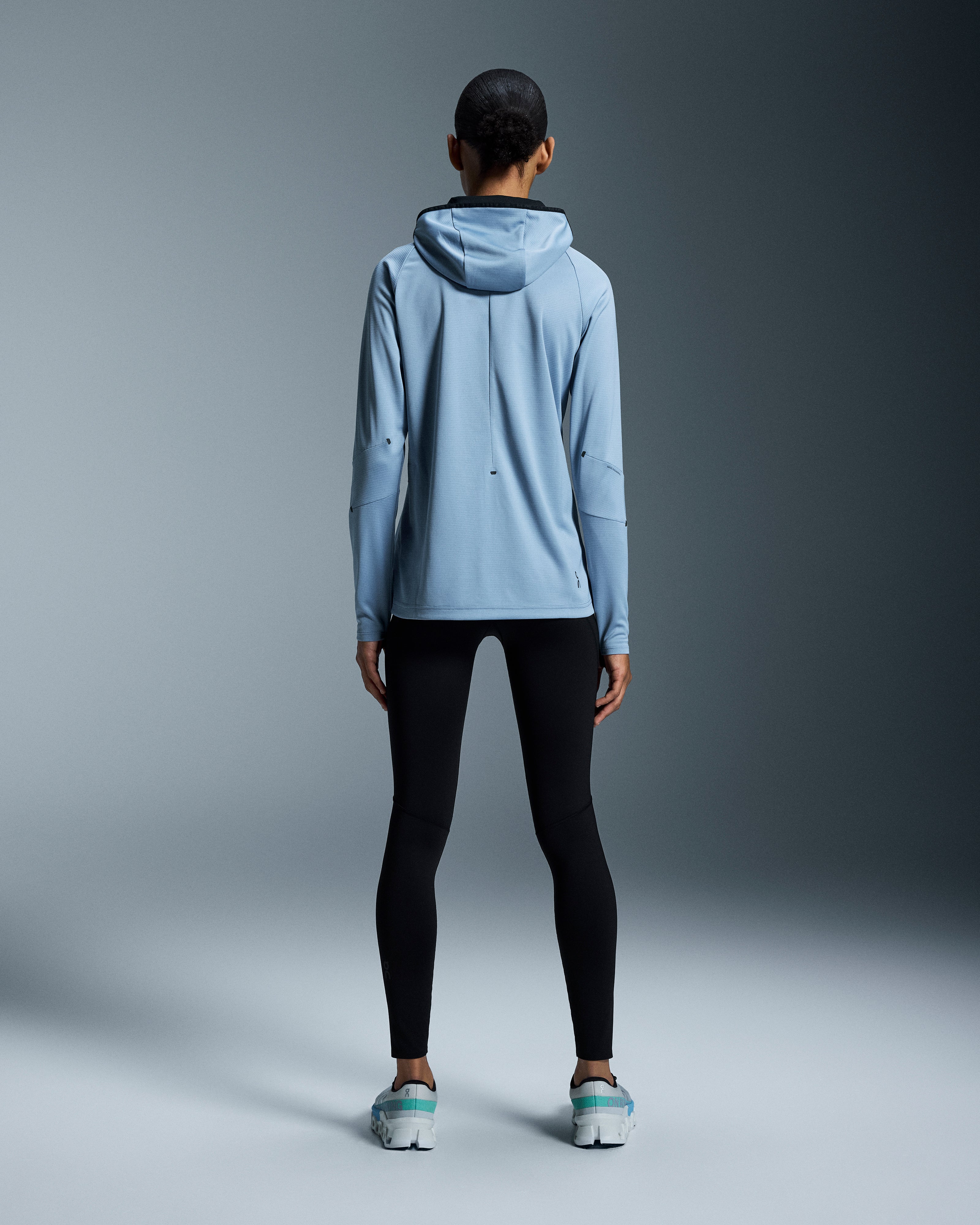 On Climate Zip Hoodie Chambray (Women'S)