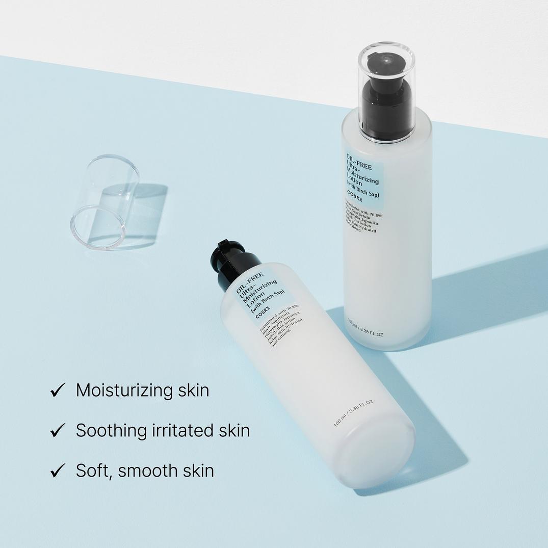 COSRX Oil-Free Ultra-Moisturizing Lotion with Birch Sap