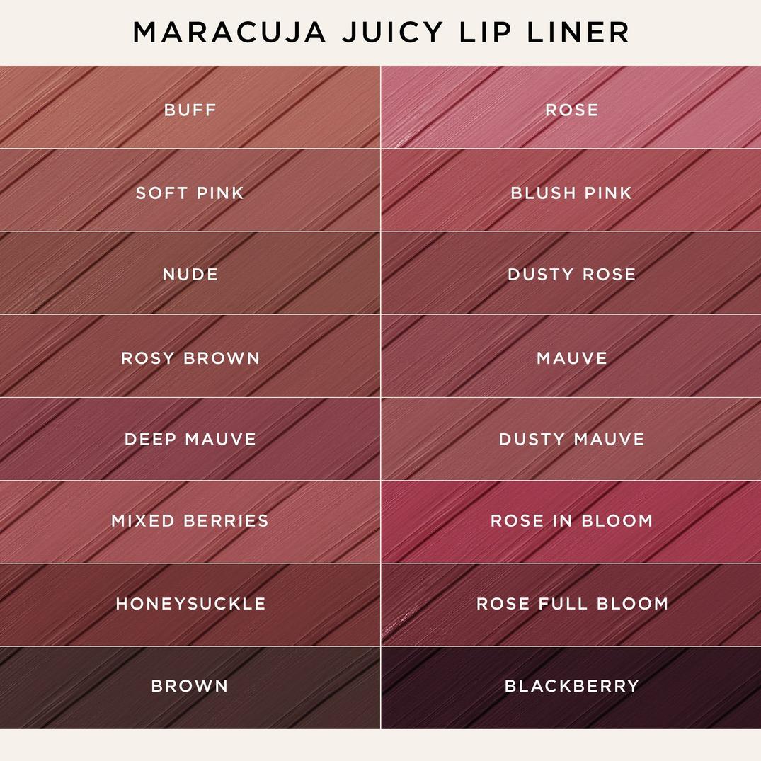 Tarte Maracuja Juicy Lip Liner, in use