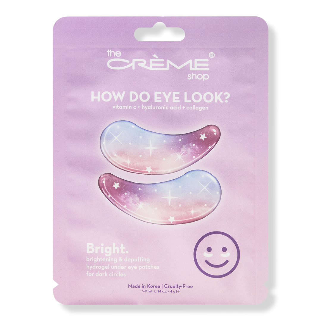 The Crme Shop How Do Eye Look? Bright Galaxy Hydrogel Under Eye Patches