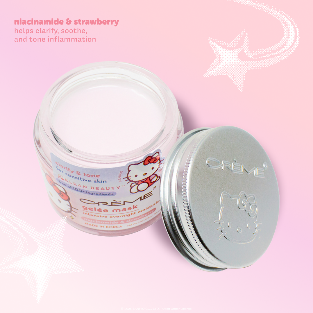 The Crme Shop Sanrio Hello Kitty Klean Beauty Intensive Overnight Moisture Gelee Mask