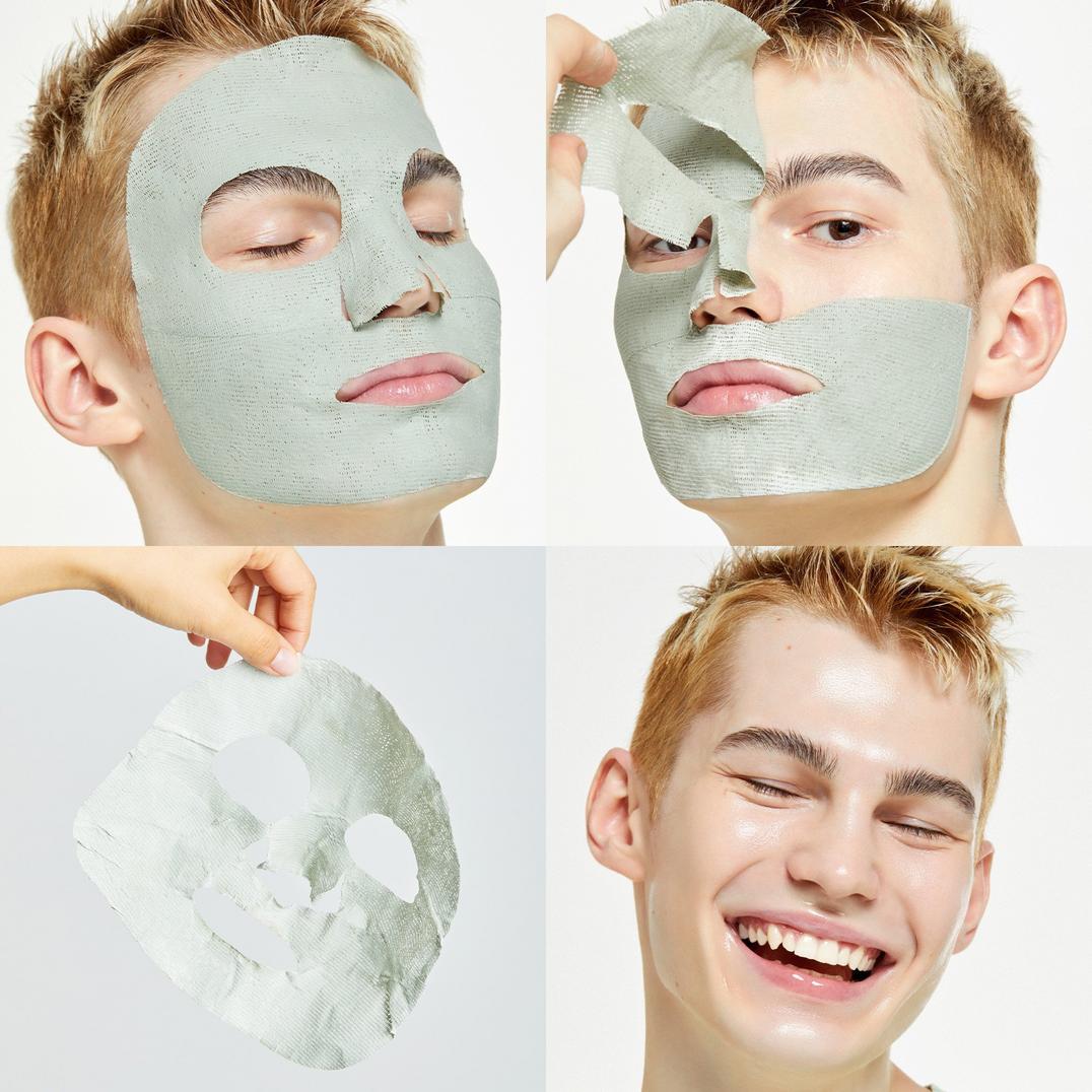 I Dew Care Here's To Clearing Clay Exfoliating Sheet Mask