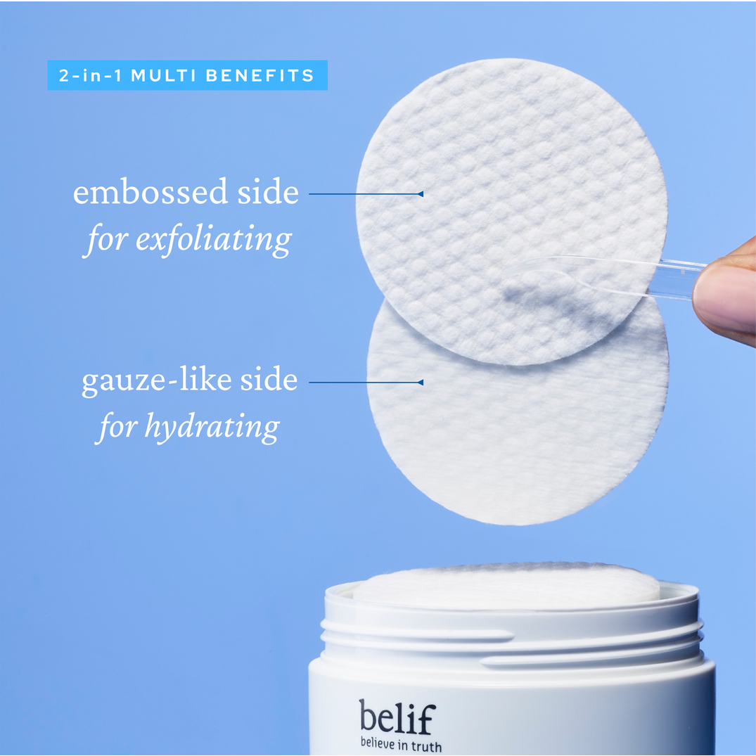 belif Aqua Bomb PHA Exfoliating Toner Pads
