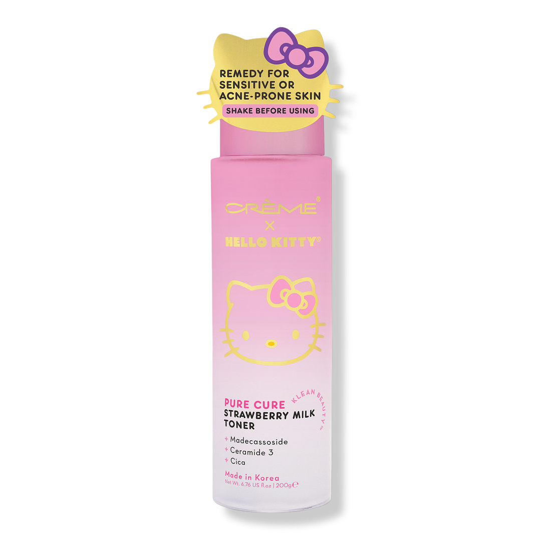 The Crme Shop Hello Kitty Klean Beauty Pure Cure Strawberry Milk Toner