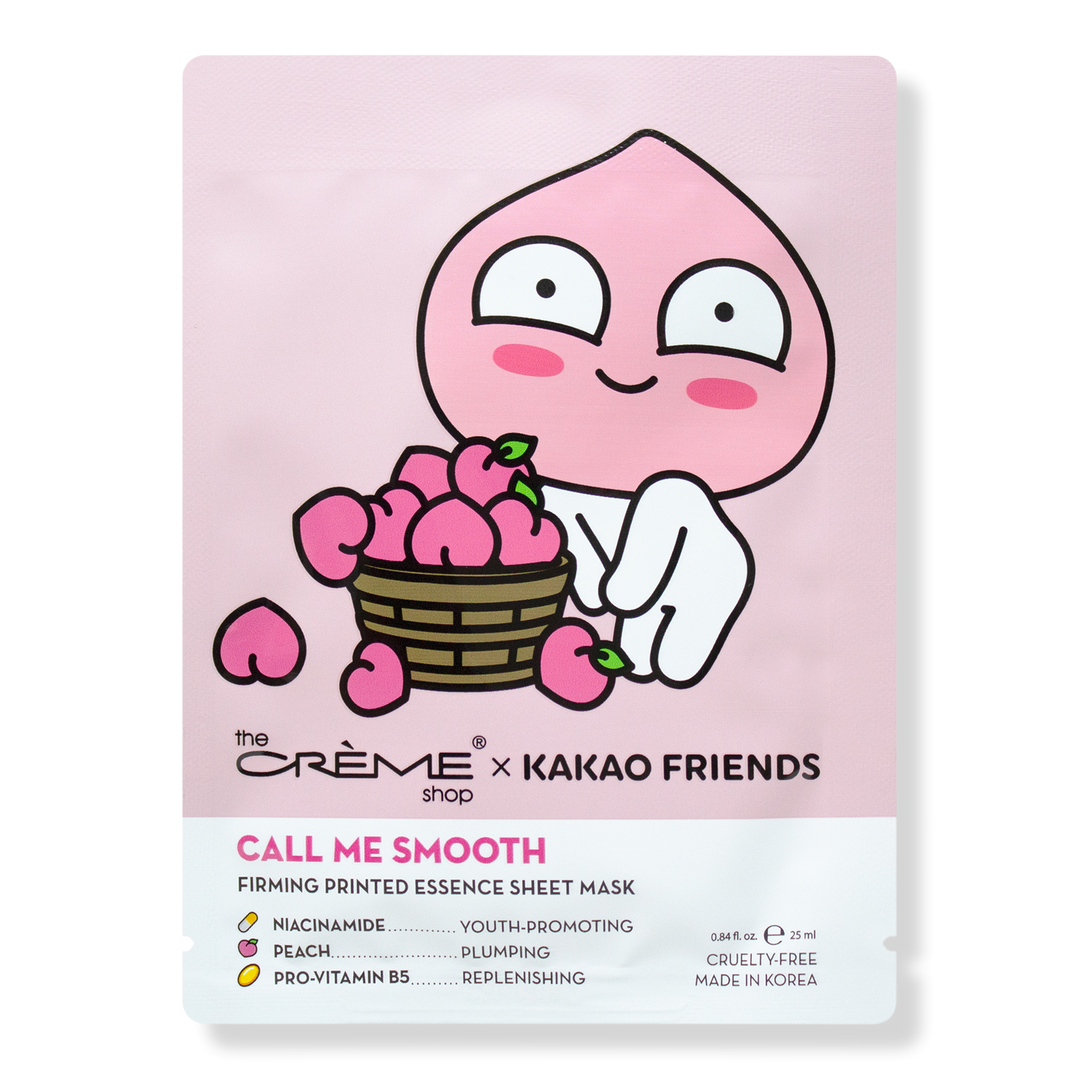 The Crme Shop Apeach Call Me Smooth Printed Essence Sheet Mask