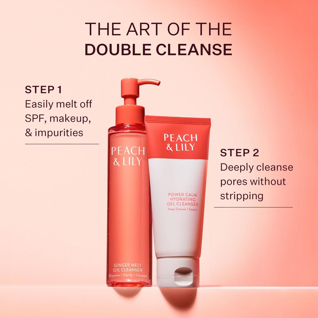 PEACH & LILY Double Cleanse Mini Duo