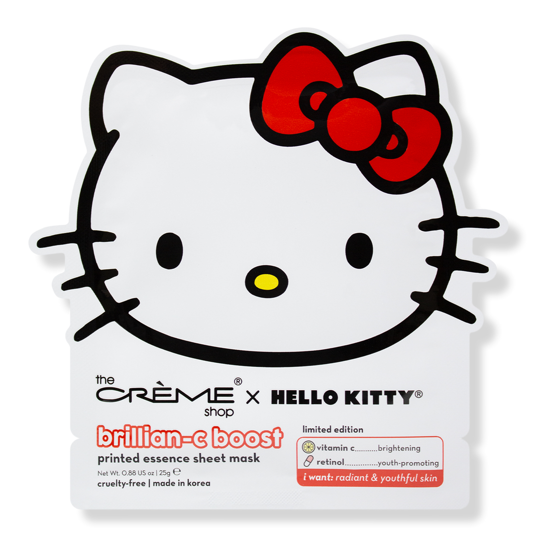 The Crme Shop Hello Kitty Brillian-C Boost Printed Essence Sheet Mask