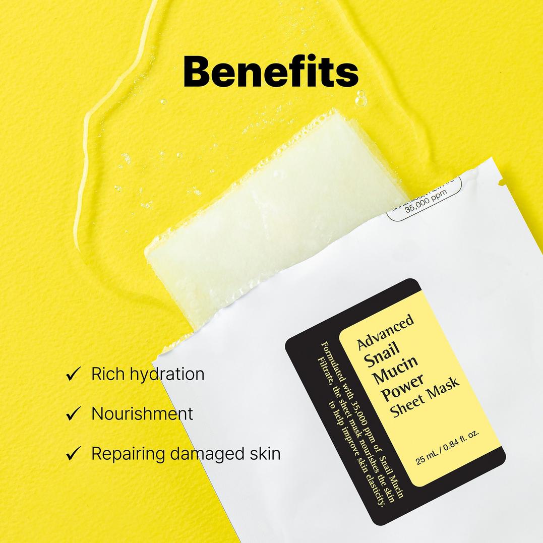 COSRX Advanced Snail Mucin Power Sheet Mask