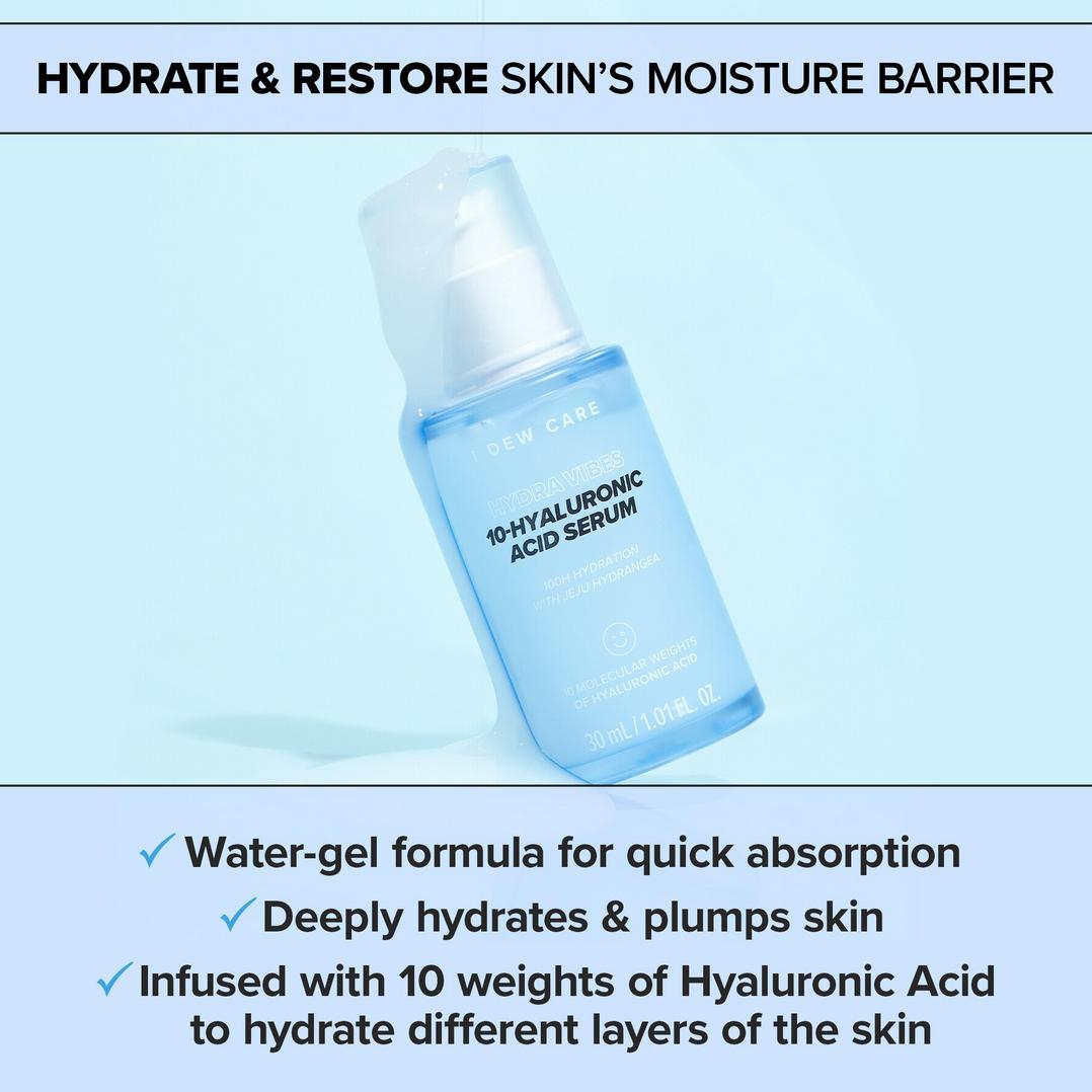 I Dew Care Hydra Vibes 10-Hyaluronic Acid Serum