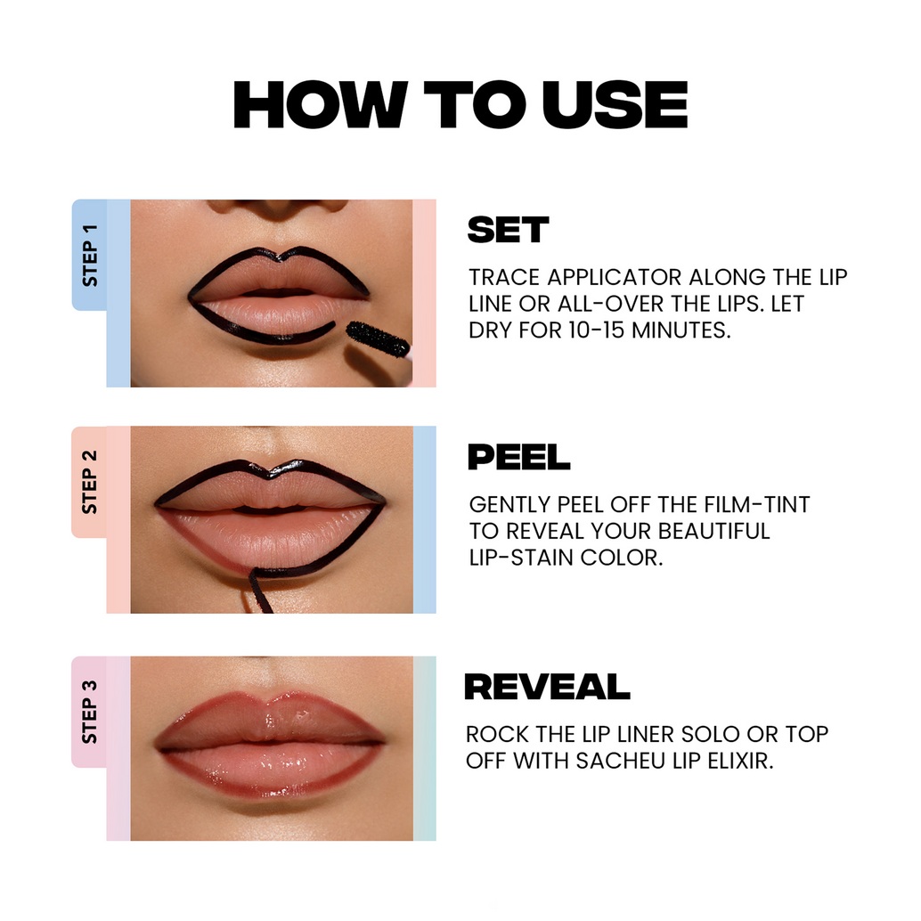 SACHEU Peel Off Lip Liner STAY-N