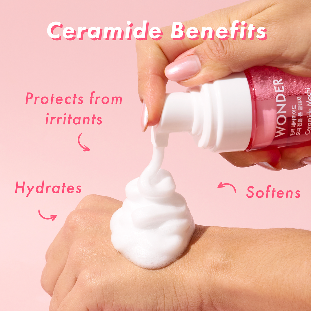 TONYMOLY Wonder Ceramide Mochi Micellar Foam Cleanser