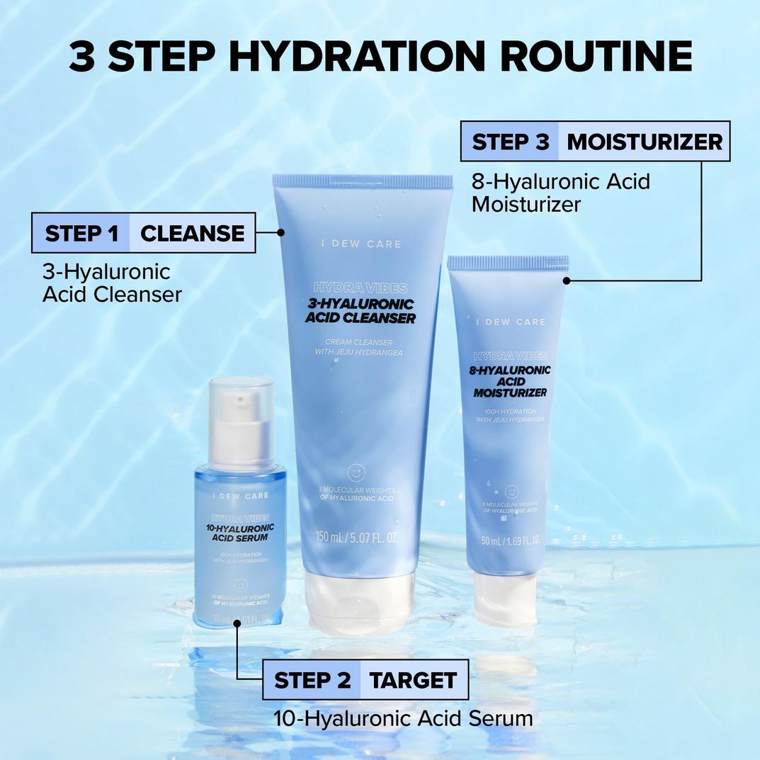I Dew Care Hydra Vibes 3 - Hyaluronic Acid Cleanser