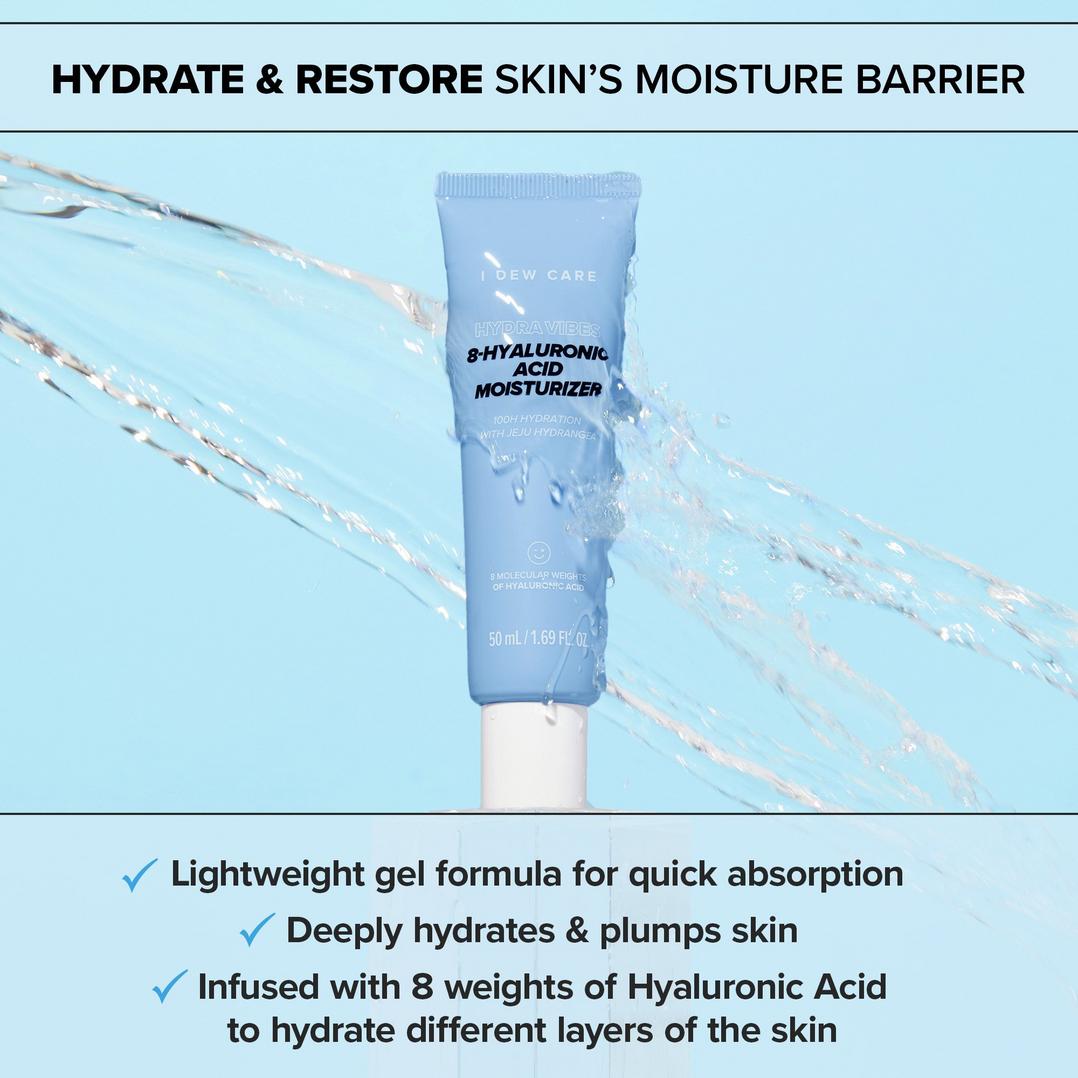 I Dew Care Hydra Vibes 8-Hyaluroinc Acid Moisturizer