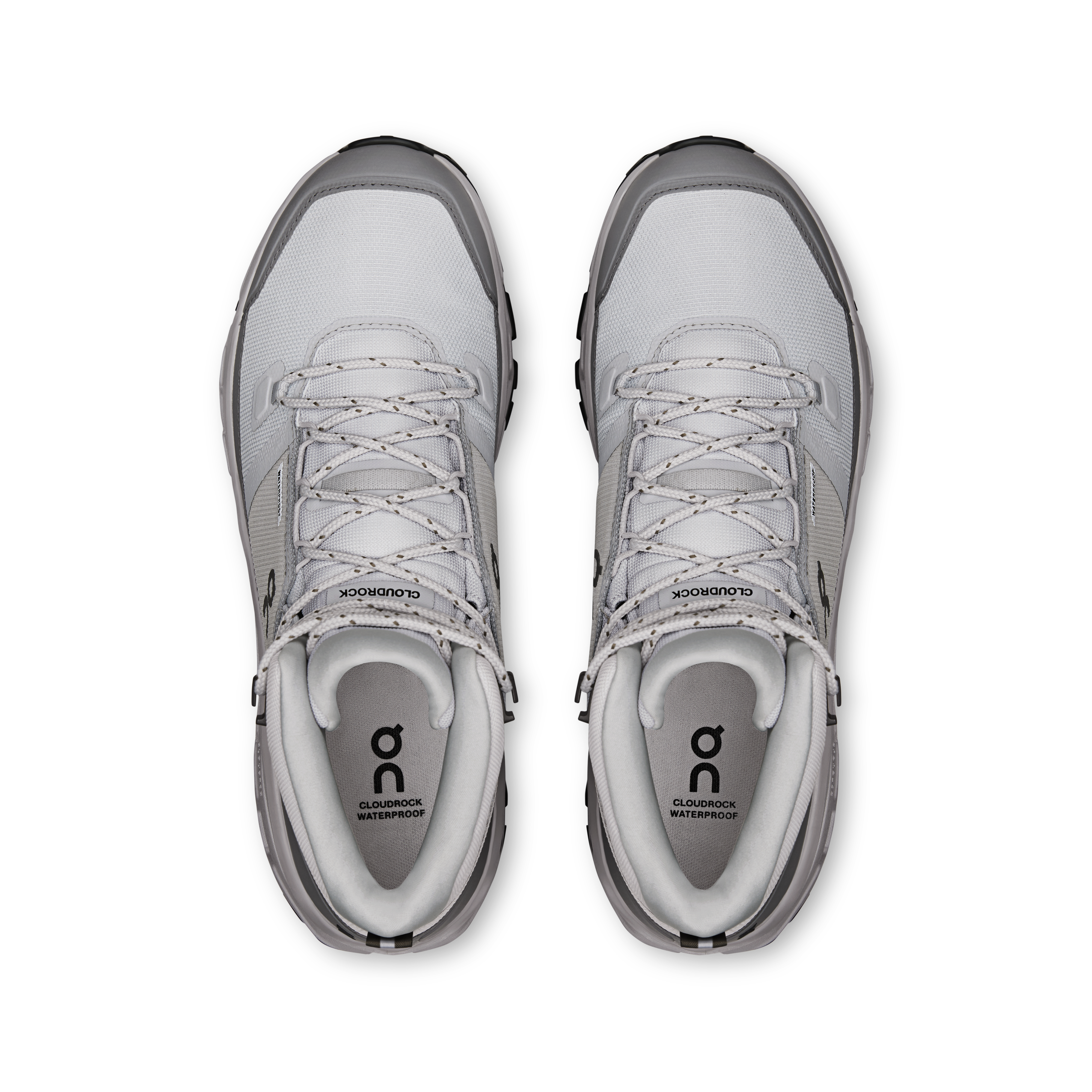 On Cloudrock Mid Waterproof Glacier Alloy
