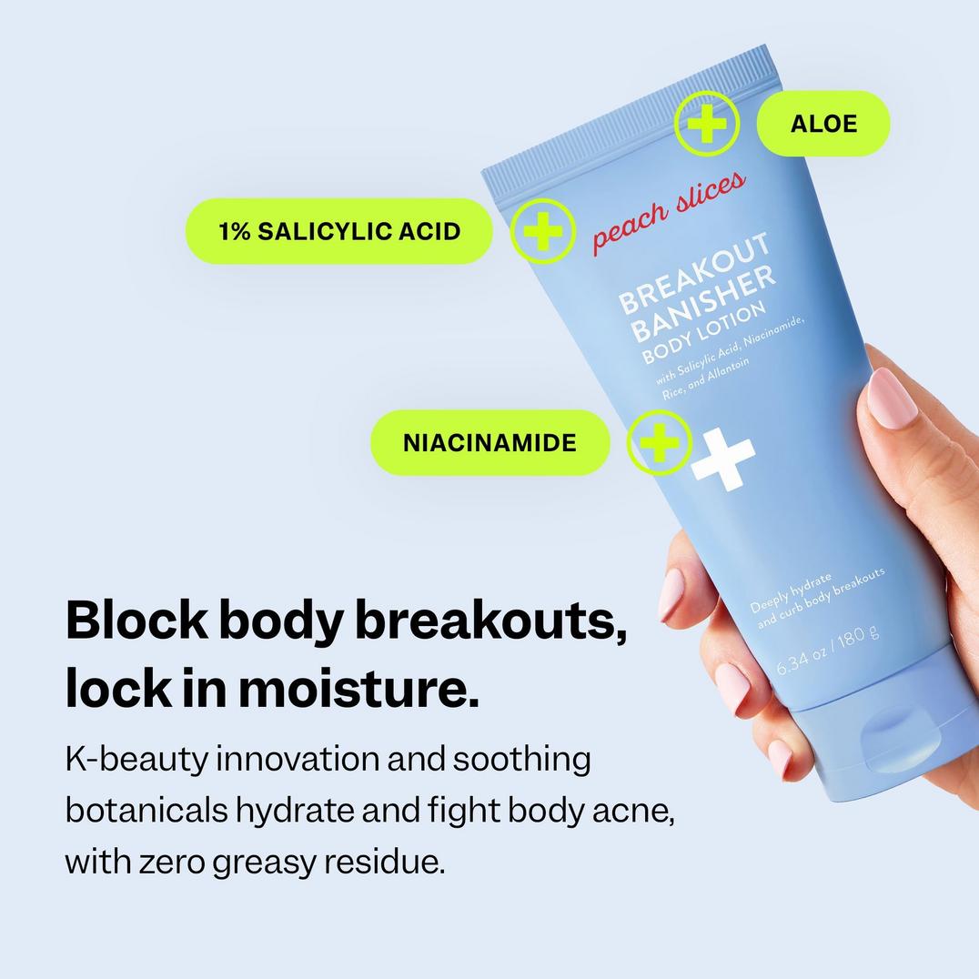 Peach Slices Breakout Banisher Body Lotion