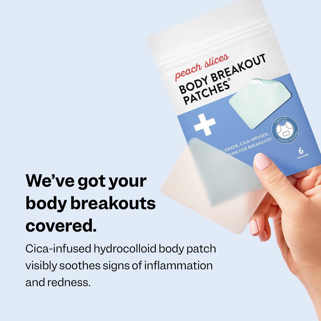 Peach Slices Body Breakout Patches