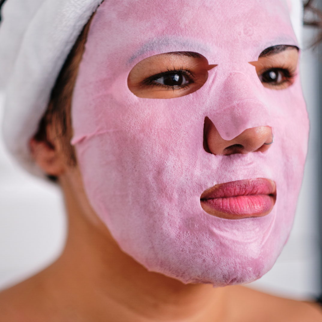 Oh K! Pink Bubble Sheet Mask with Grapefruit