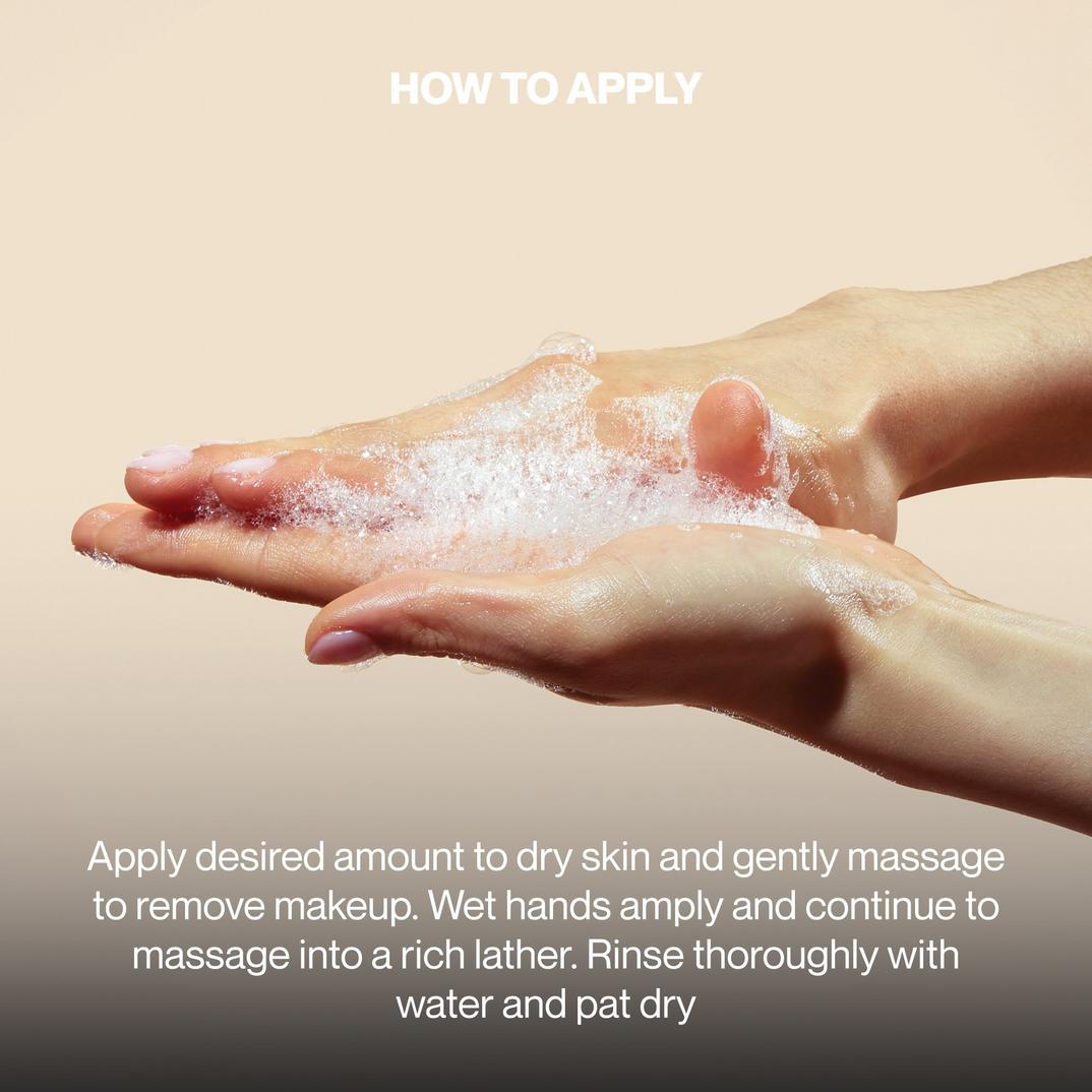 Knours. 2-in-1 Oil-to-Foam Non-Stripping Facial Cleanser