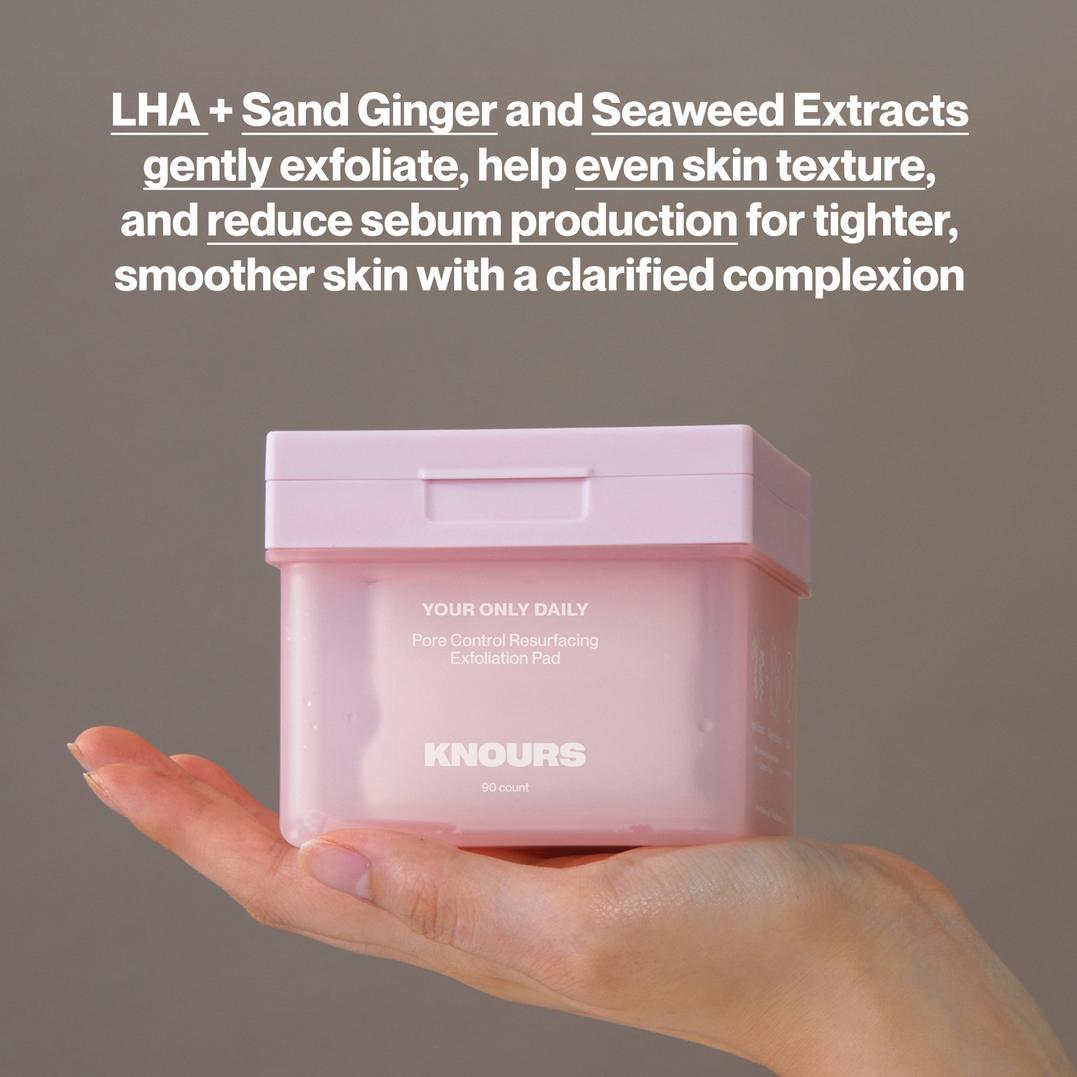 Knours. Pore Control Resurfacing Exfoliation Pad