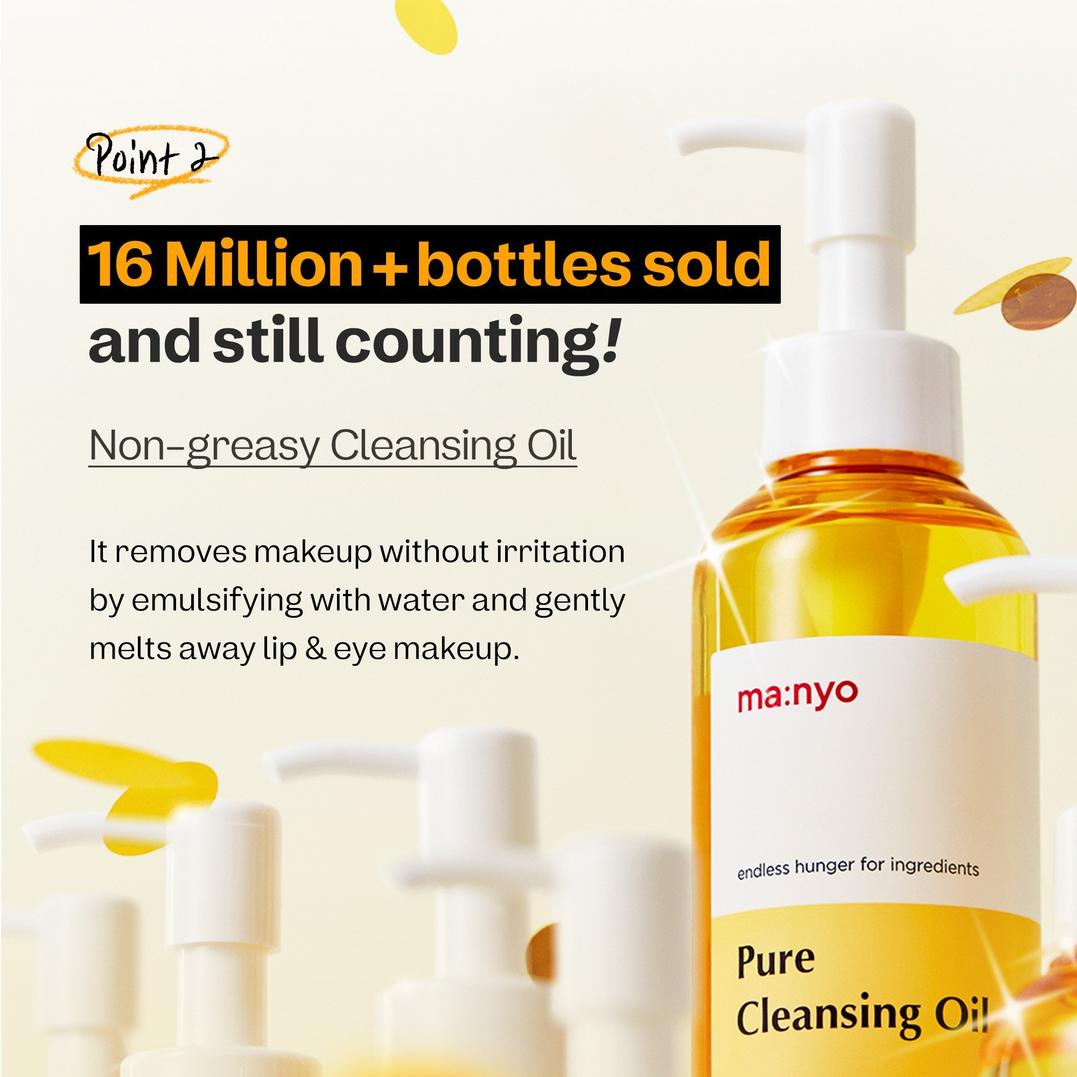 ma:nyo Pure Cleansing Facial Oil