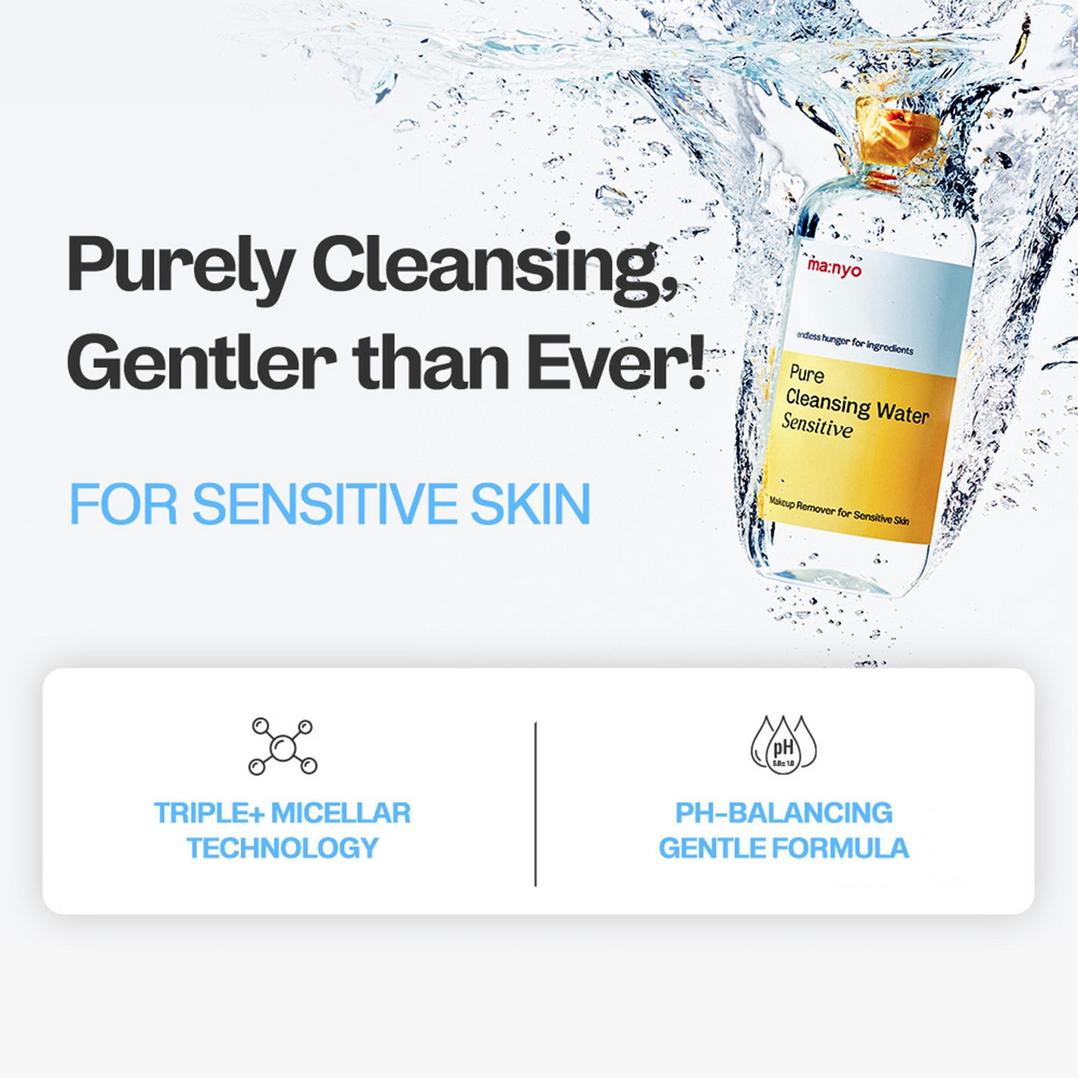 ma:nyo Pure Cleansing Water Sensitive