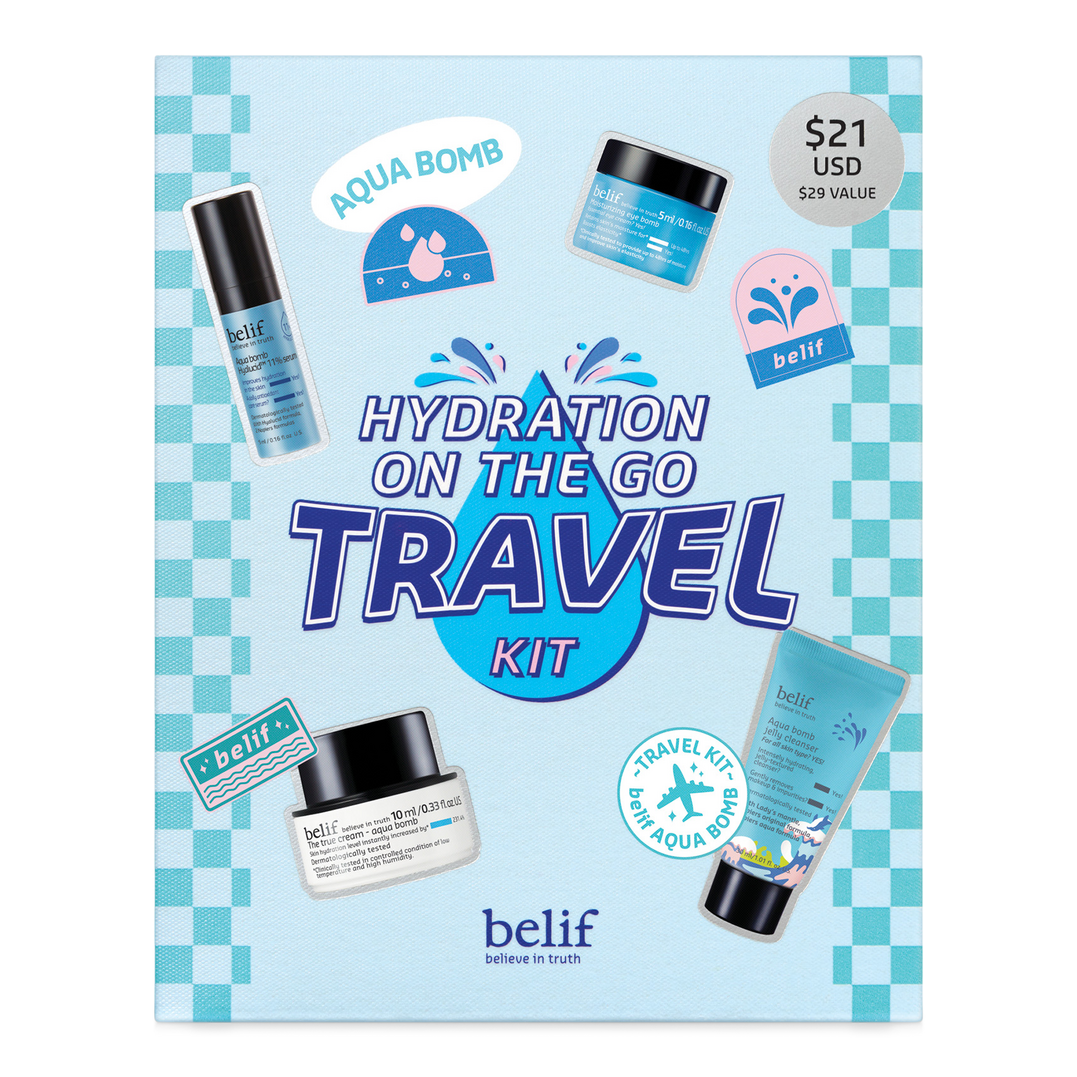 belif Hydration On-the-Go Travel Kit