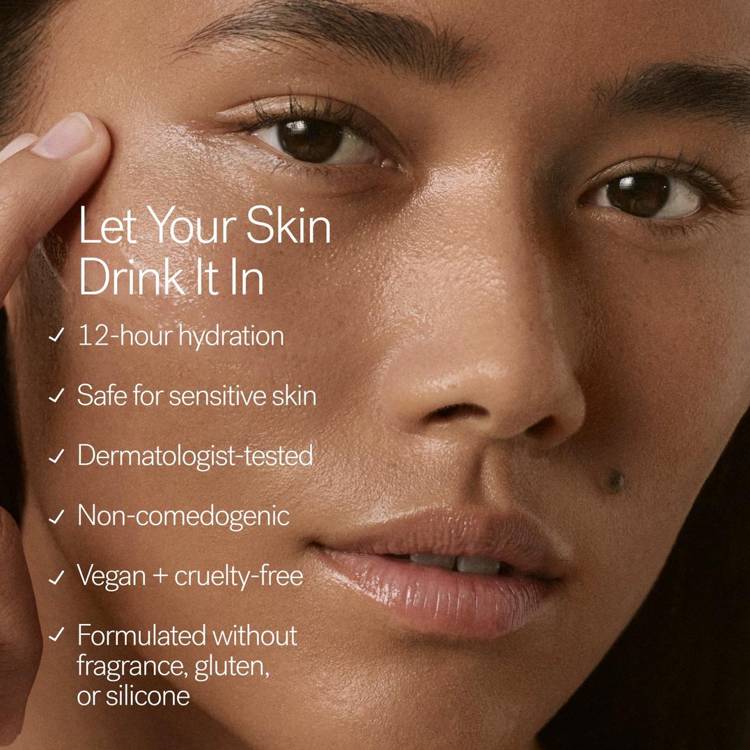 ILIA The Base Face Milk Lightweight Moisturizer with Hyaluronic Acid