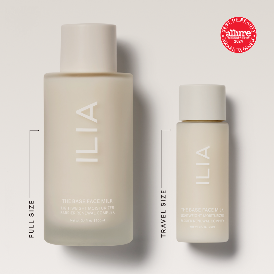 ILIA The Base Face Milk Lightweight Moisturizer with Hyaluronic Acid