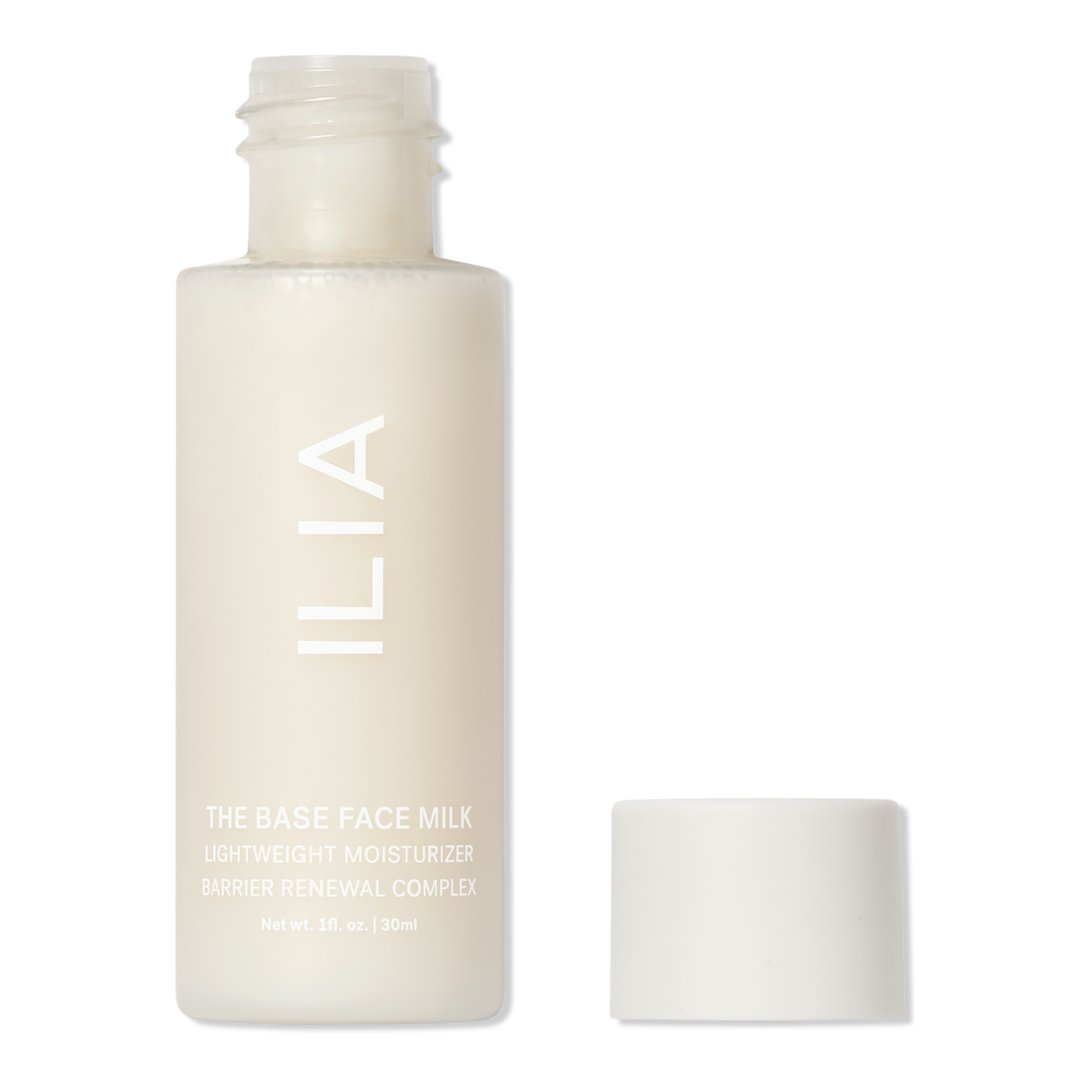ILIA Travel Size The Base Face Milk Lightweight Moisturizer with Hyaluronic Acid