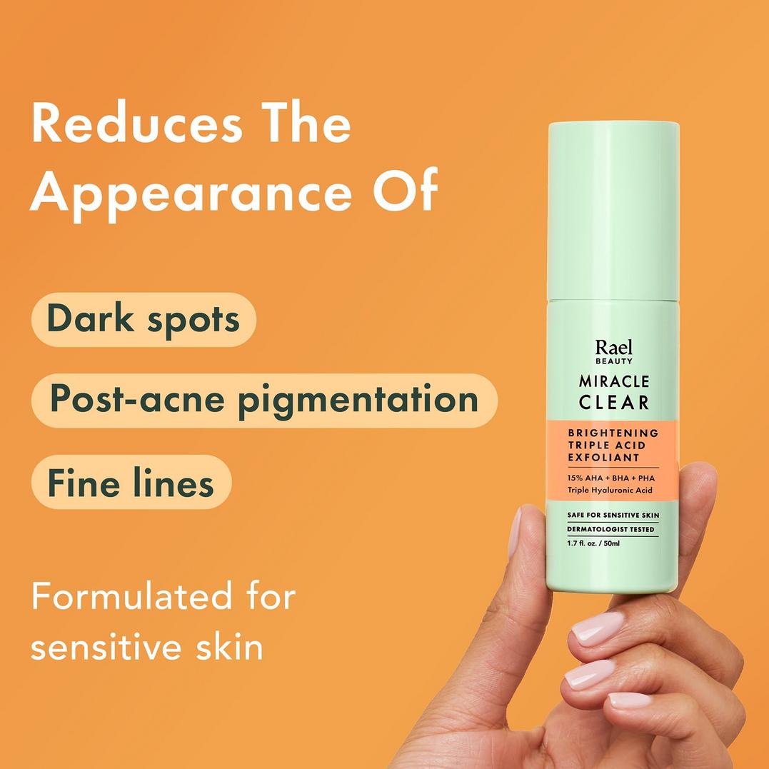 Rael Miracle Clear Brightening Triple Acid Exfoliant