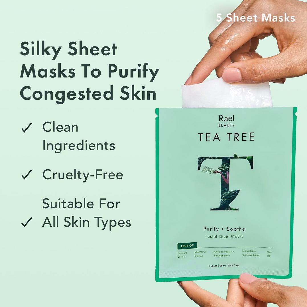 Rael Tea Tree Facial Sheet Mask