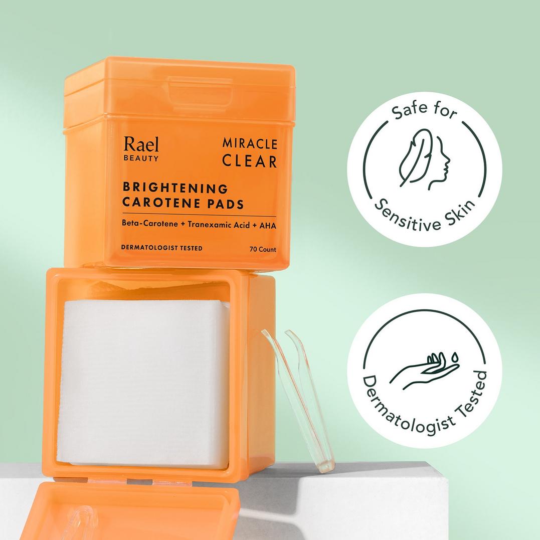 Rael Miracle Clear Brightening Carotene Pads