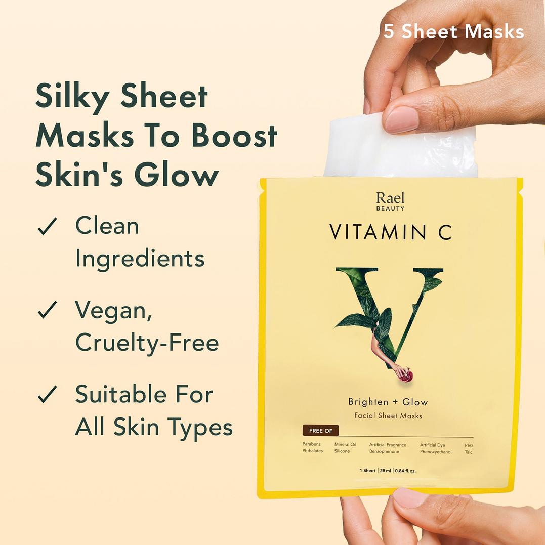 Rael Vitamin C Facial Sheet Mask