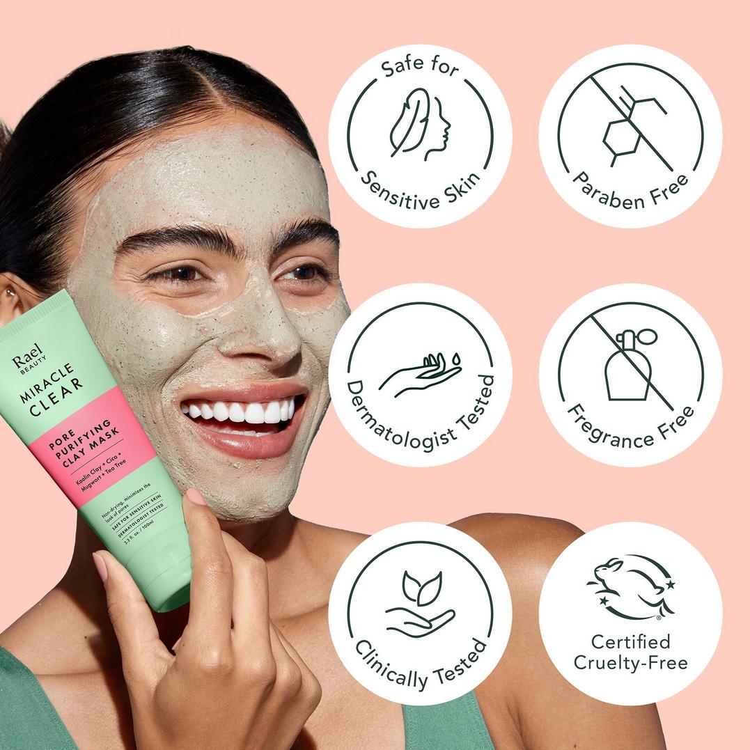 Rael Miracle Clear Pore Purifying Clay Mask