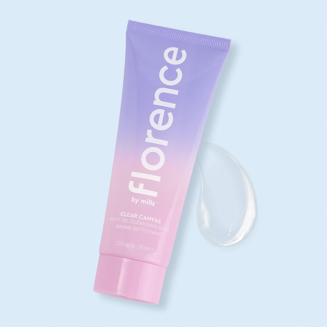 florence by mills Clear Canvas Milky Oil Cleansing Balm