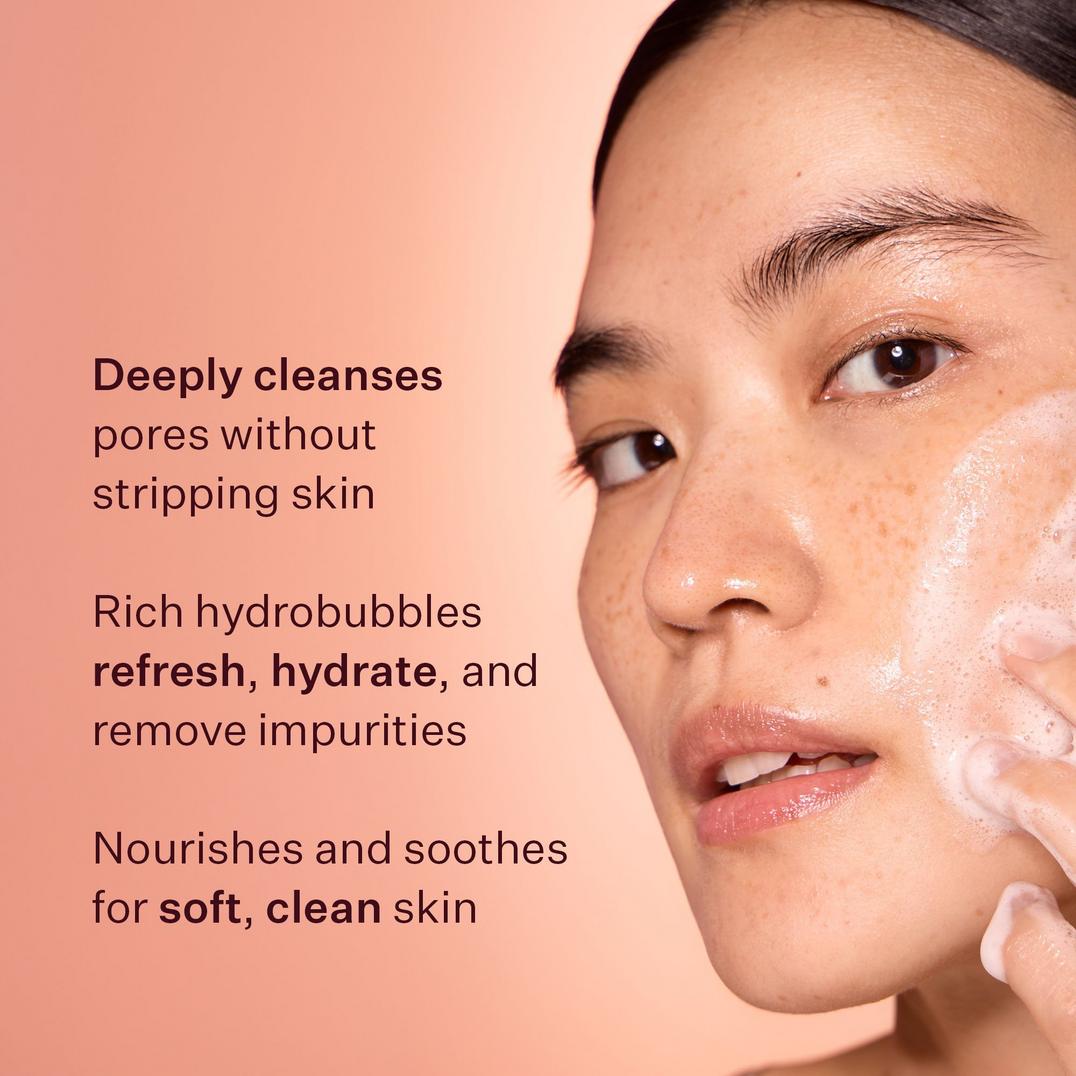 PEACH & LILY Hydrobubble Deep Foam Cleanser