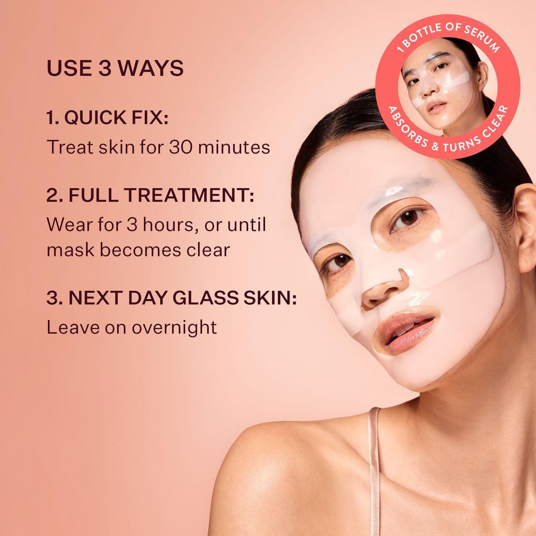 PEACH & LILY Glass Skin Ginseng Collagen Mask