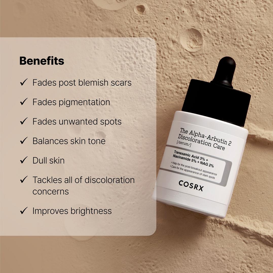 COSRX The Alpha-Arbutin 2 Discoloration Care Serum