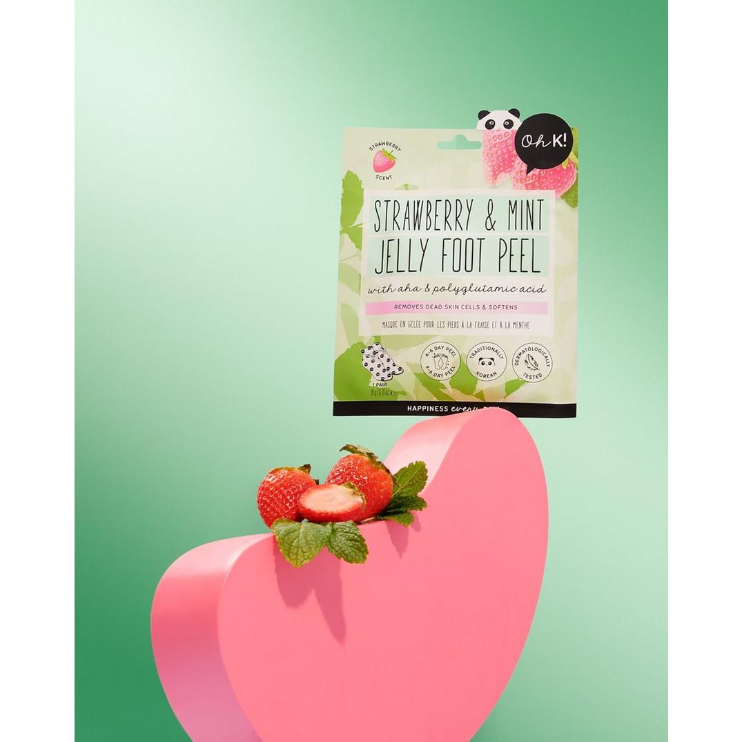 Oh K! Strawberry & Mint Jelly Foot Peel
