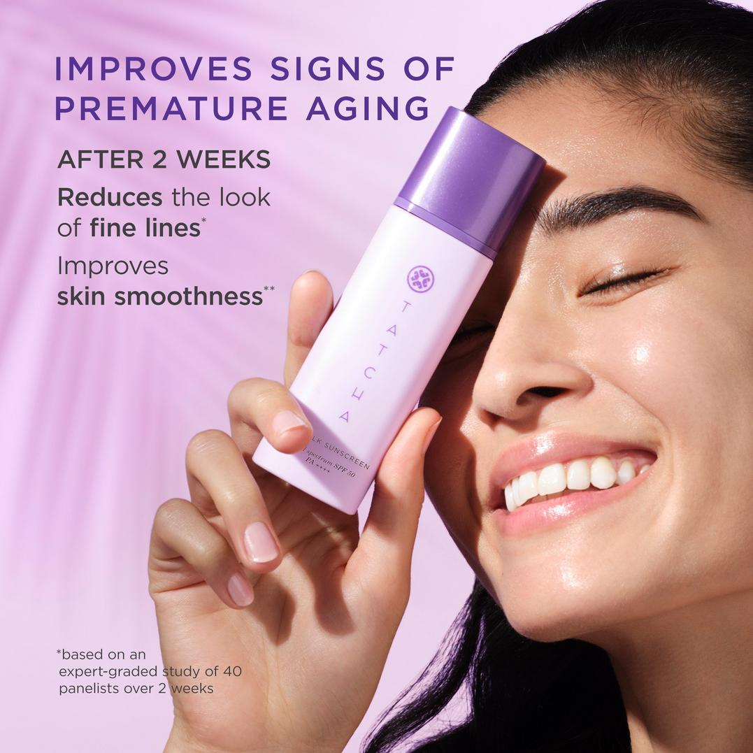 TATCHA The Silk Sunscreen SPF 50 Weightless Mineral Sunscreen