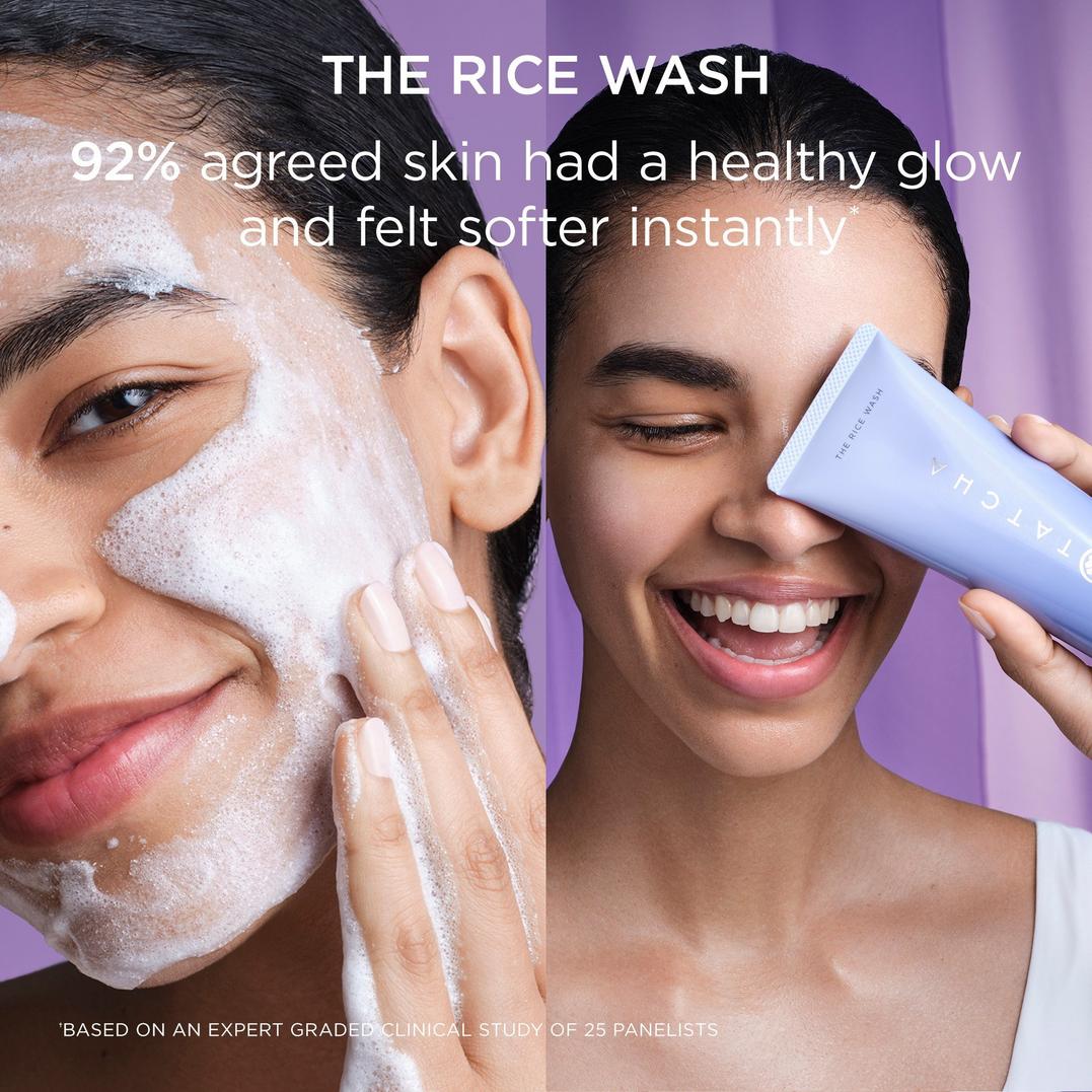 TATCHA Cleanser Favorites: Rice Wash & Matcha Cleanser Value Set