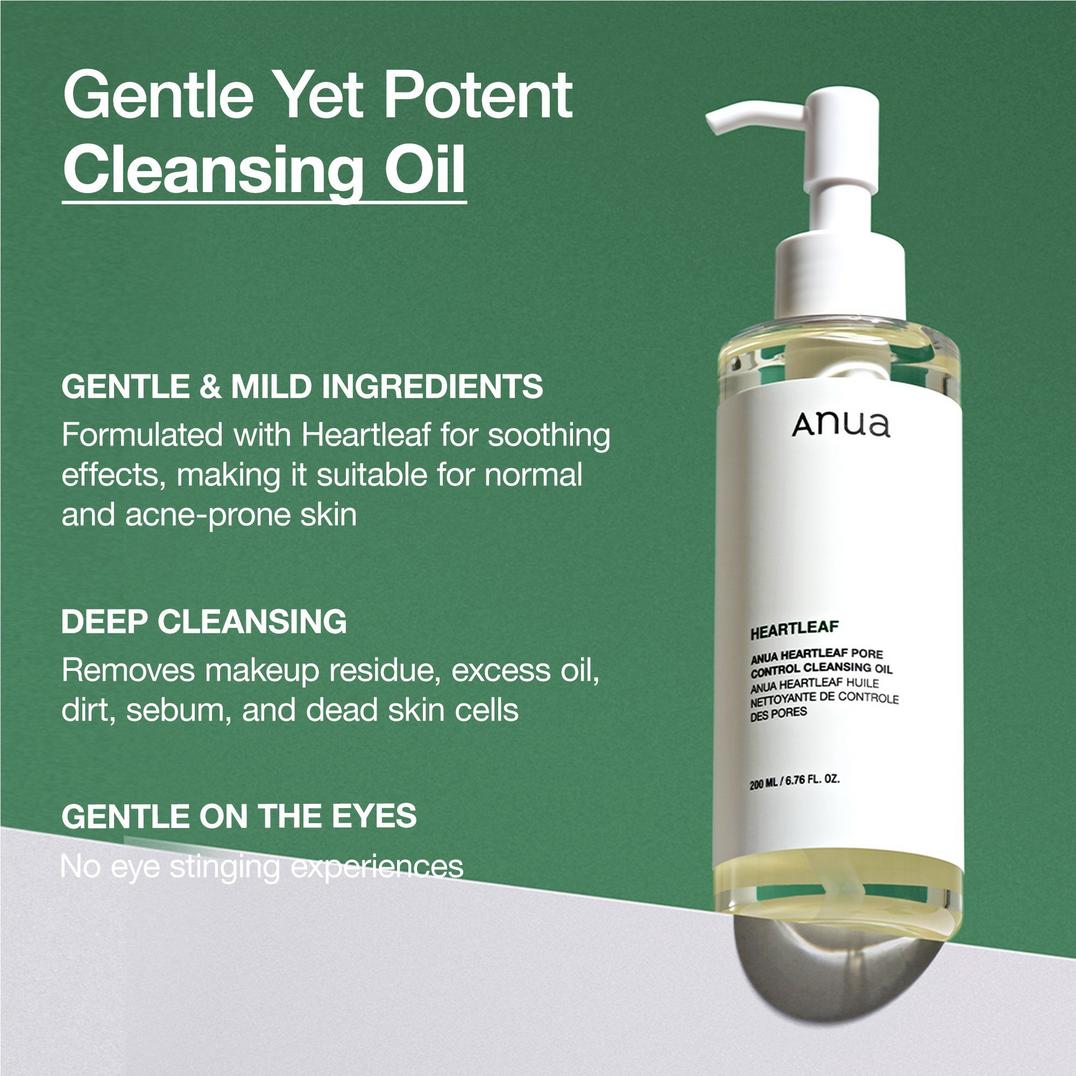 ANUA Heartleaf Pore Control Cleansing Oil