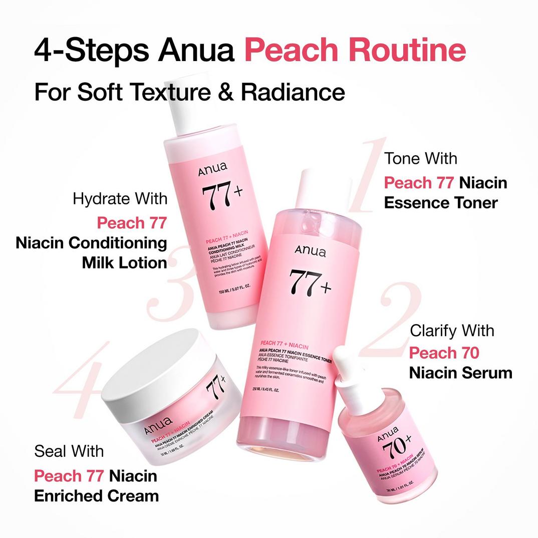 ANUA Peach 77 Niacin Essence Toner