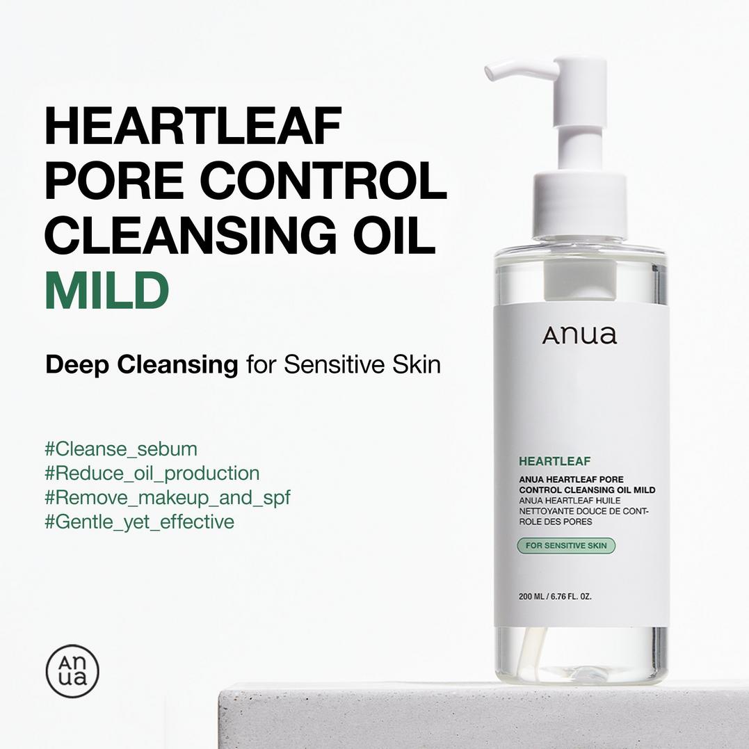 ANUA Heartleaf Pore Control Cleansing Oil Mild