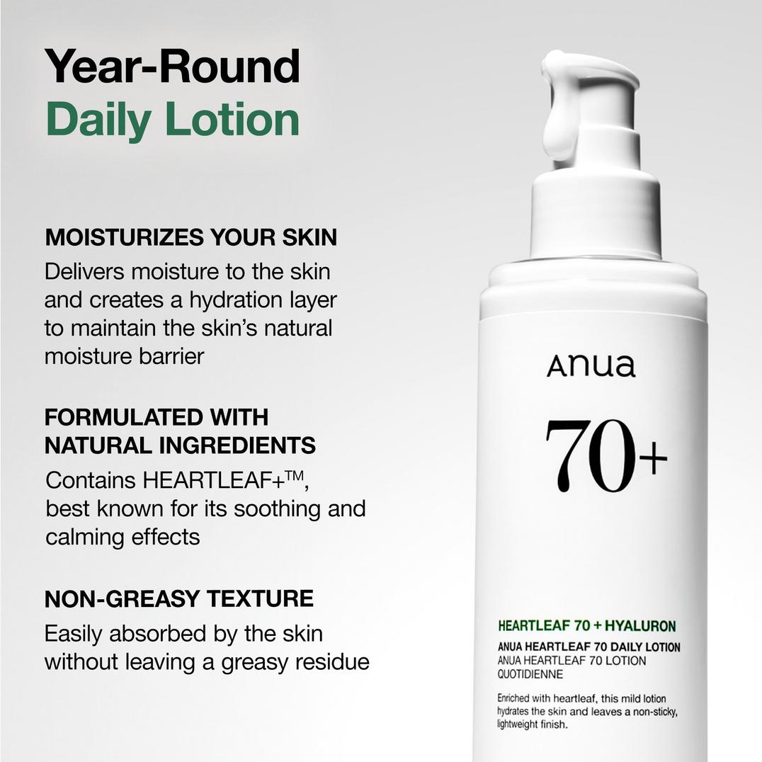 ANUA Heartleaf 70 Daily Lotion