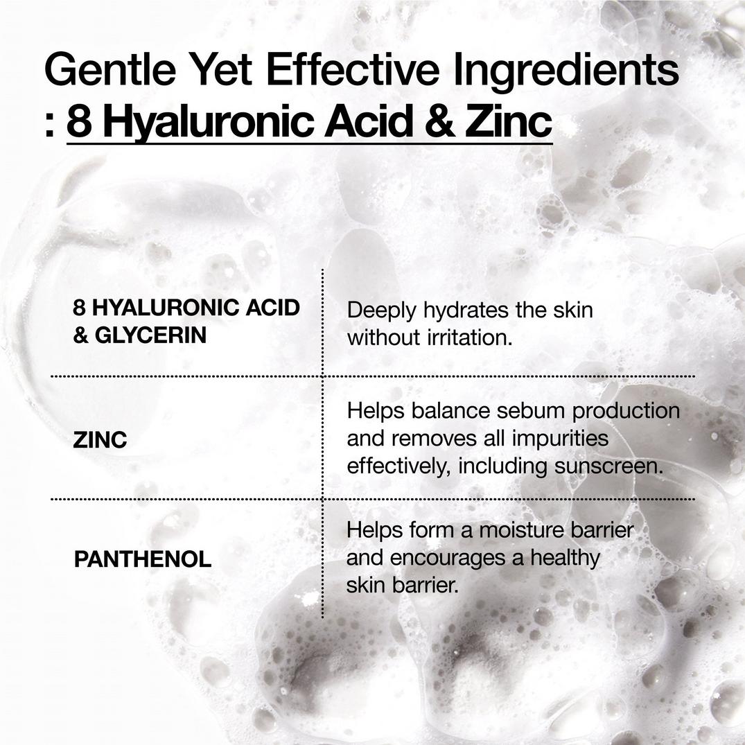 ANUA 8 Hyaluronic Acid Hydrating Gentle Foaming Cleanser