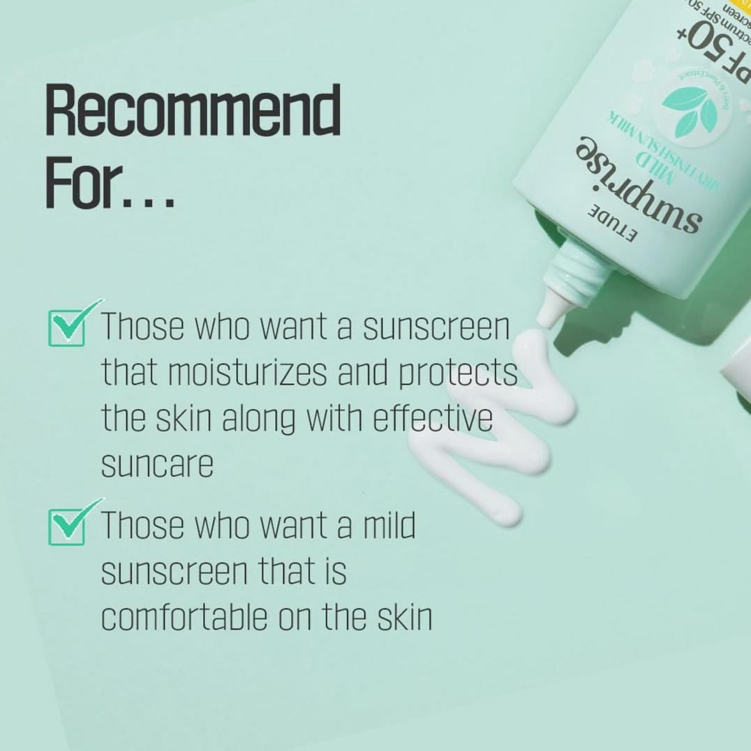 ETUDE Sunprise Mild Airy Finish Sun Milk